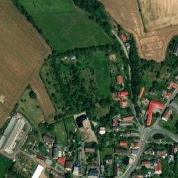 Satellite imagery of [Bukovno] church t., CZ