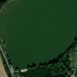 Satellite imagery of [Dolní Bousov] former sugar factory chimney, CZ