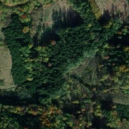 Satellite imagery of [Úbislavice-Stav] church t., CZ