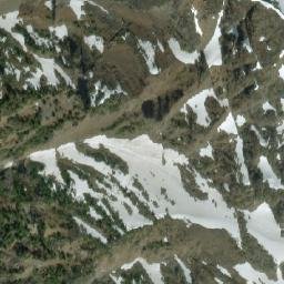 Satellite imagery of Gates Peak, CA