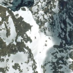 Satellite imagery of Gates Peak, CA