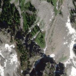 Satellite imagery of Sugar Mountain, CA