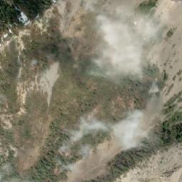 Satellite imagery of Mount Tegart, CA