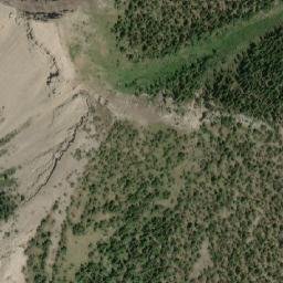 Satellite imagery of Mount Tegart, CA