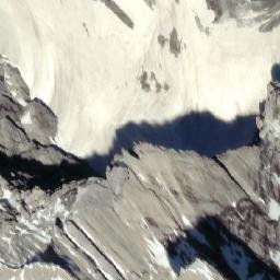 Satellite imagery of Mount Abruzzi, CA
