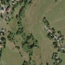 Satellite imagery of Benar [Kovářská] factory chimney, CZ