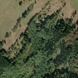 Satellite imagery of [Výsluní-Volyně] church t., CZ