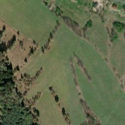 Satellite imagery of [Výsluní-Volyně] church t., CZ