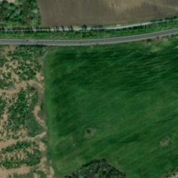 Satellite imagery of [Málkov u Chomutova] telecom. t., CZ