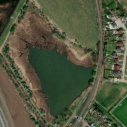 Satellite imagery of [Spořice] church t., CZ