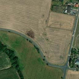 Satellite imagery of [Havraň] church t., CZ