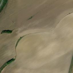 Satellite imagery of [Dolní Bousov] former sugar factory chimney, CZ