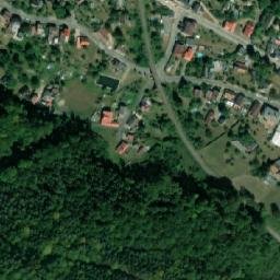 Satellite imagery of [Bílá Třemešná] church t., CZ