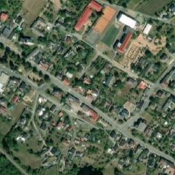 Satellite imagery of [Bílá Třemešná] church t., CZ
