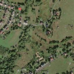 Satellite imagery of [Kovářská] church t., CZ