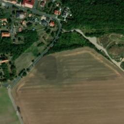 Satellite imagery of [Havraň] church t., CZ