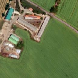 Satellite imagery of [Bukovno] church t., CZ