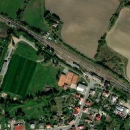 Satellite imagery of [Dolní Bousov] church t., CZ