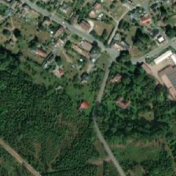 Satellite imagery of [Bílá Třemešná] church t., CZ
