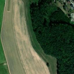 Satellite imagery of [Hořičky] church sanctus t., CZ