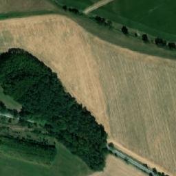 Satellite imagery of [Hořičky] church sanctus t., CZ