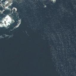 Satellite imagery of Cape Parkins, CA