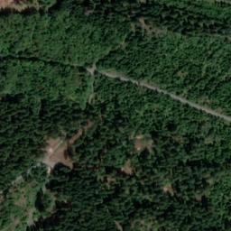 Satellite imagery of Trig point near Lehesten, Thuringia (DE), DE