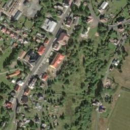 Satellite imagery of [Kovářská] church t., CZ