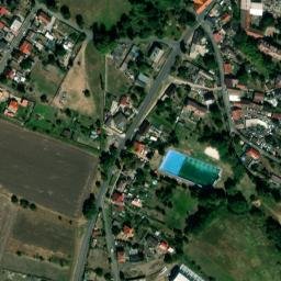Satellite imagery of [Údlice] church t., CZ