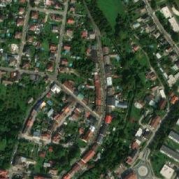 Satellite imagery of [Dvůr Králové nad Labem] city t., CZ
