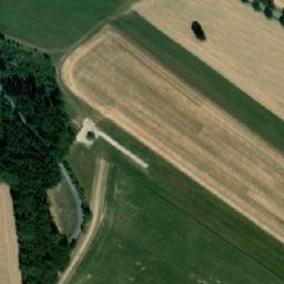 Satellite imagery of [Hořičky] church sanctus t., CZ