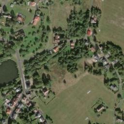 Satellite imagery of [Kovářská] church t., CZ
