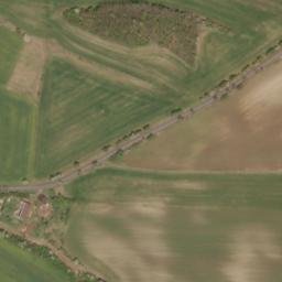 Satellite imagery of [Volevčice] church t., CZ