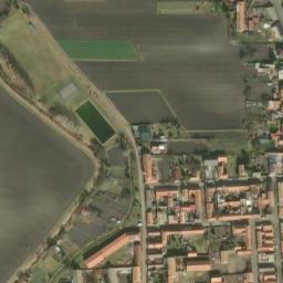 Satellite imagery of [Klapý] church t., CZ