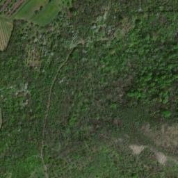 Satellite imagery of [Klapý] church t., CZ