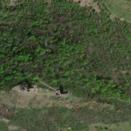 Satellite imagery of Hazmburk burg t., CZ