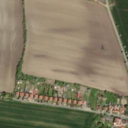 Satellite imagery of [Slatina pod Hazmburkem] church t., CZ