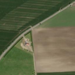 Satellite imagery of [Slatina pod Hazmburkem] church t., CZ