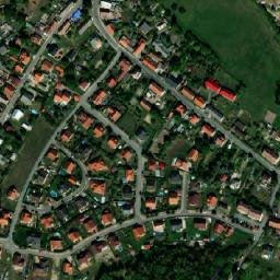 Satellite imagery of [Dolní Bousov] church t., CZ