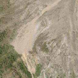 Satellite imagery of Russell Peak, CA