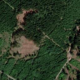 Satellite imagery of Trig point near Wurzbach, Thuringia (DE), DE