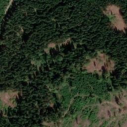 Satellite imagery of Trig point near Wurzbach, Thuringia (DE), DE
