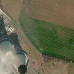 Satellite imagery of Počerady [Volevčice] power station chimney-4, CZ
