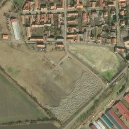 Satellite imagery of [Klapý] church t., CZ