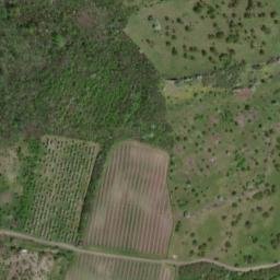 Satellite imagery of Hazmburk burg t., CZ