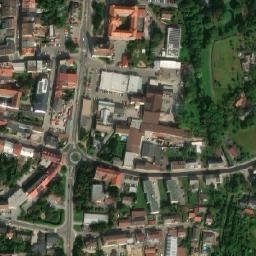 Satellite imagery of Tiba [Dvůr Králové nad Labem] former textil factory chimney-1, CZ
