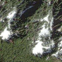 Satellite imagery of Mount Wolfenden, CA