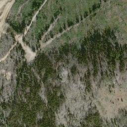 Satellite imagery of Gnawed Mountain, CA