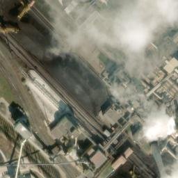 Satellite imagery of Počerady [Volevčice] power station chimney-4, CZ