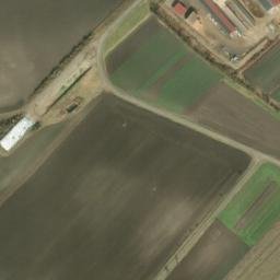 Satellite imagery of [Klapý] church t., CZ